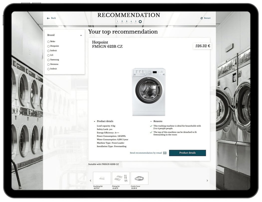 excentos-washing-machine-demo-guide