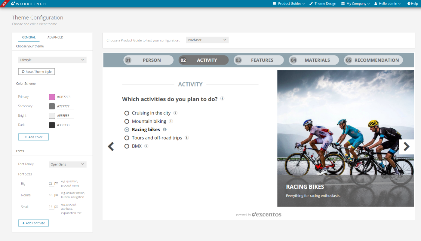 Theme Configuration Theme Configuration