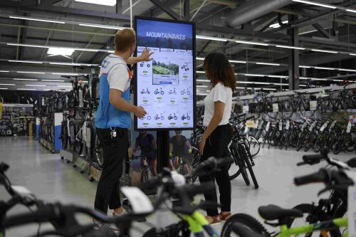 Decathlon In-store-L&ouml;sung